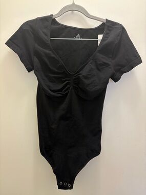 FEELINGIRL TUMMY CONTROL SEAMLESS SHORT-SLEEVE BODYSUIT Size XL